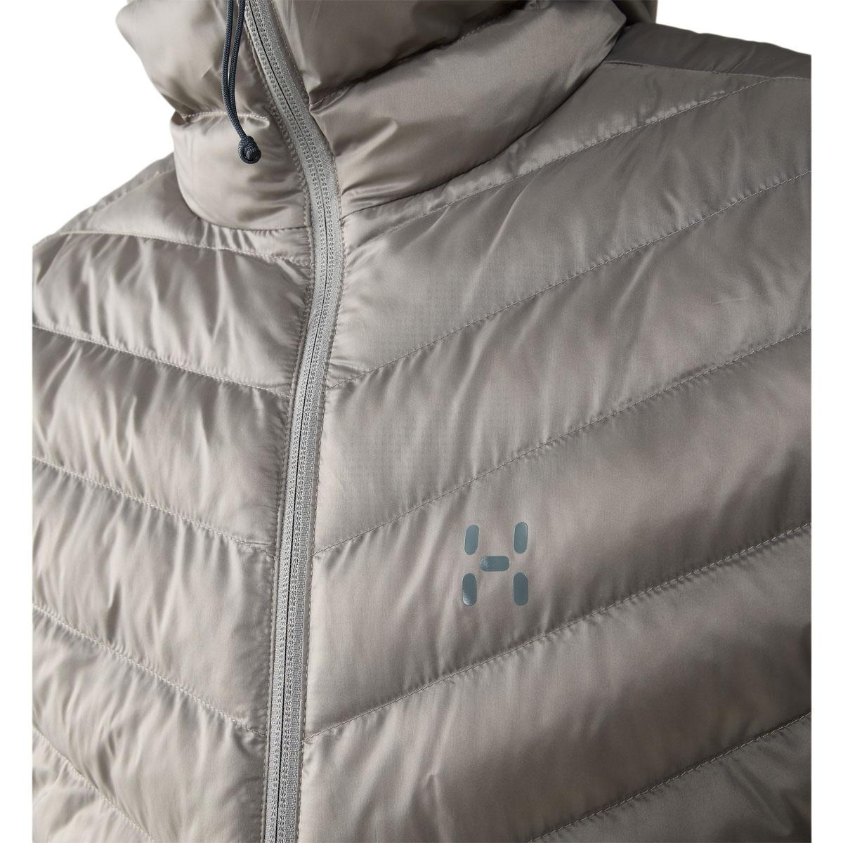 Haglöfs Särna Mimic II Hood Dunjakke Herre Stone Brick