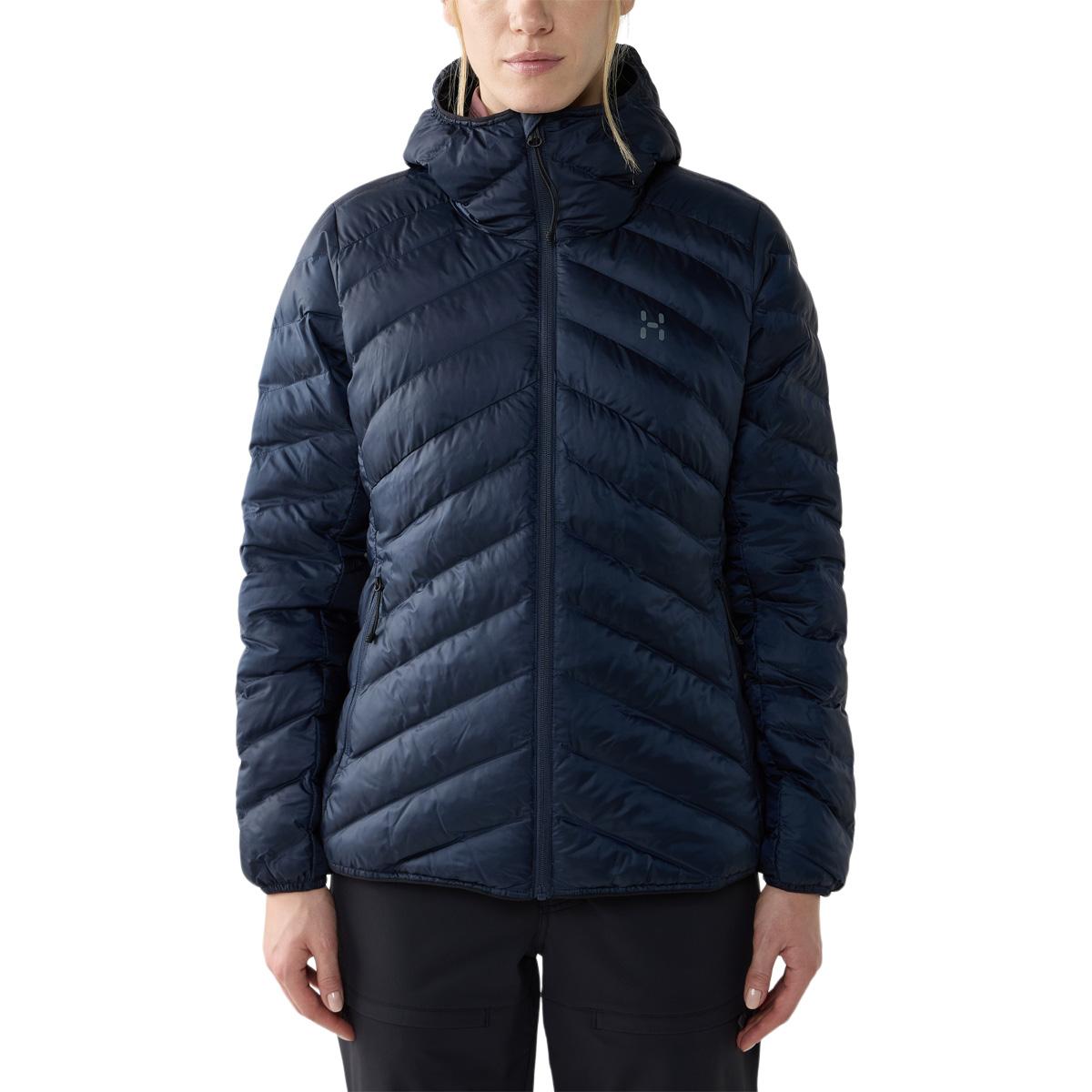 Haglöfs Särna Mimic II Hood Dunjakke Dame Tarn Blue