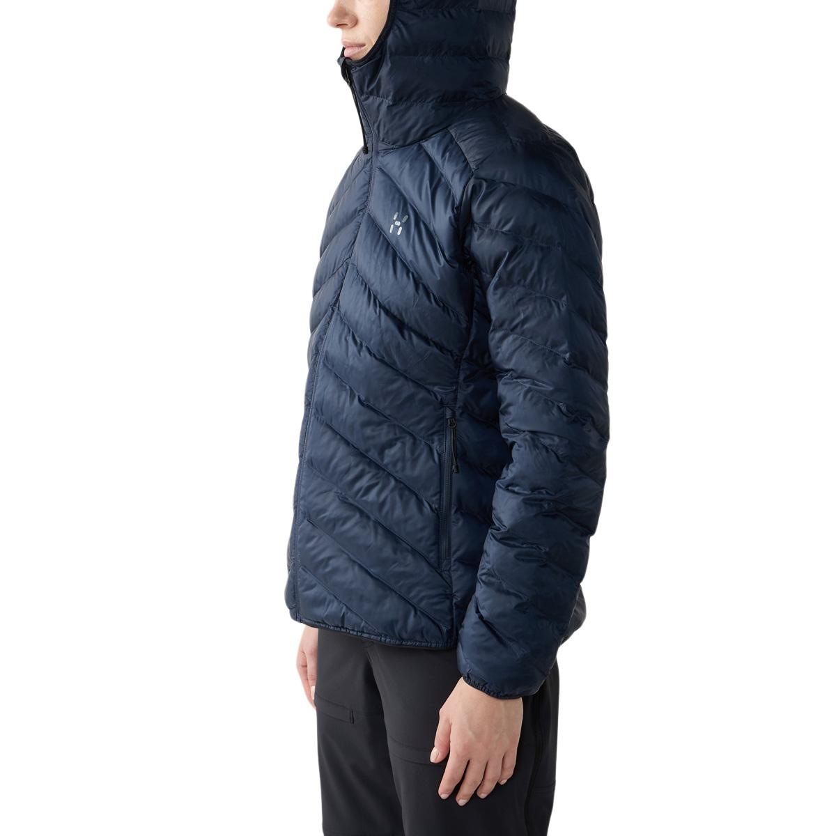 Haglöfs Särna Mimic II Hood Dunjakke Dame Tarn Blue