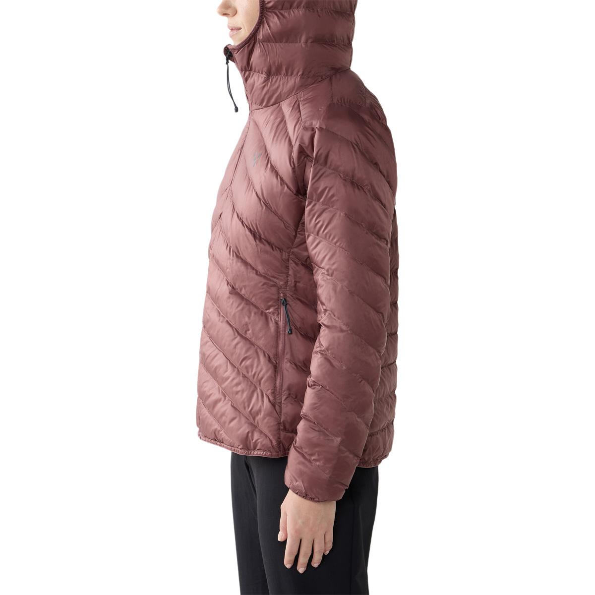Haglöfs Särna Mimic II Hood Dunjakke Dame Misty Mauve