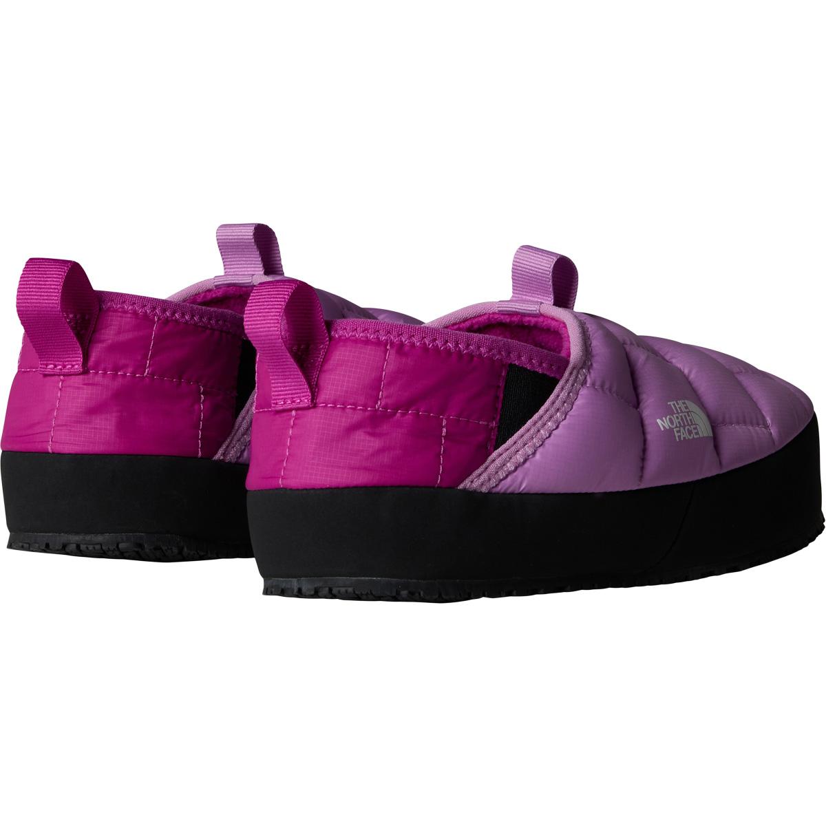 The North Face Thermoball Traction Mule II Hjemmesko Børn DRAGONFRUIT/DEEP MULBER