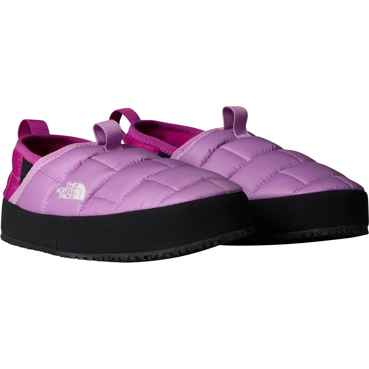 The North Face Thermoball Traction Mule II Hjemmesko Børn DRAGONFRUIT/DEEP MULBER