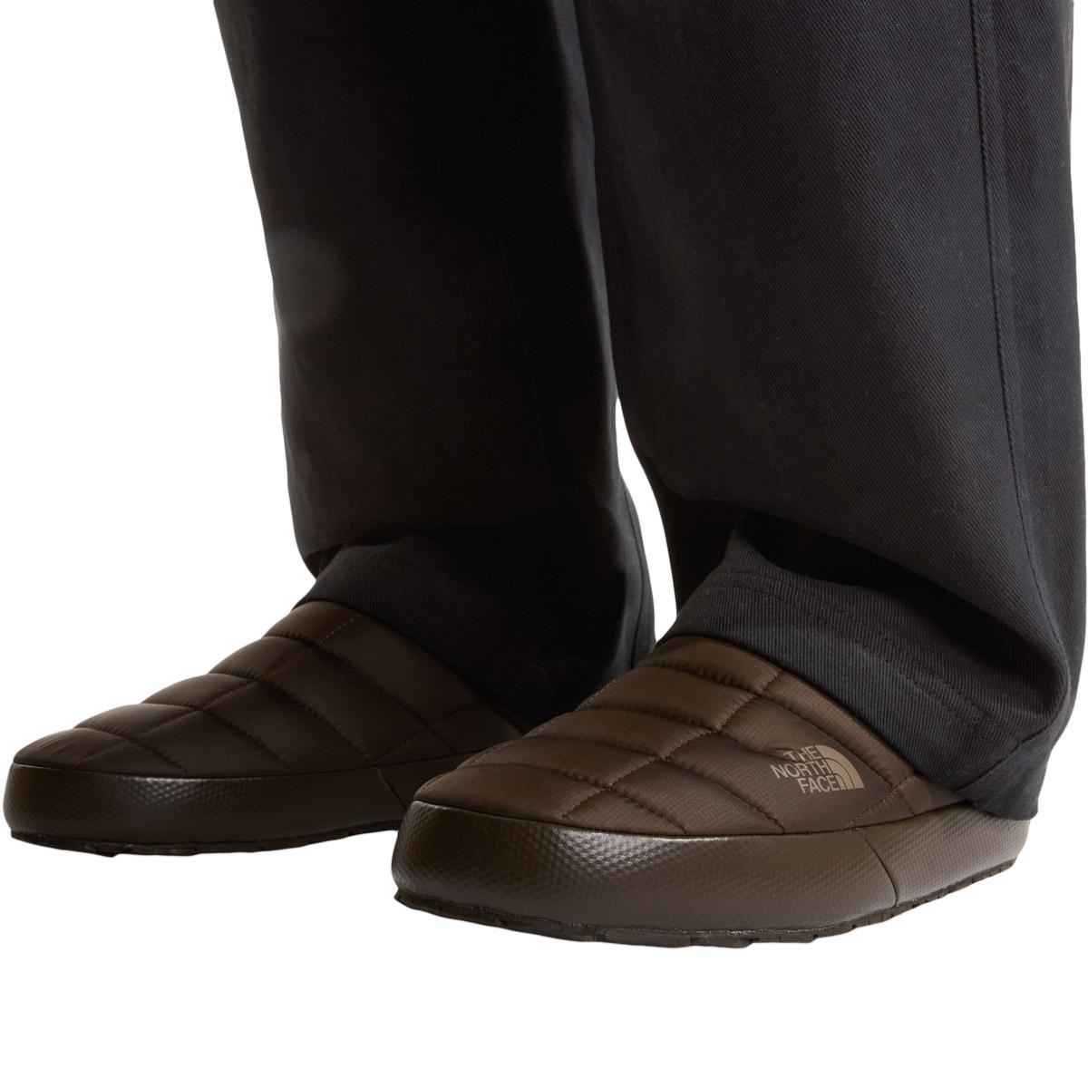 The North Face Thermoball Traction Mule Hjemmesko Herre Dark Chestnut/TNF Black