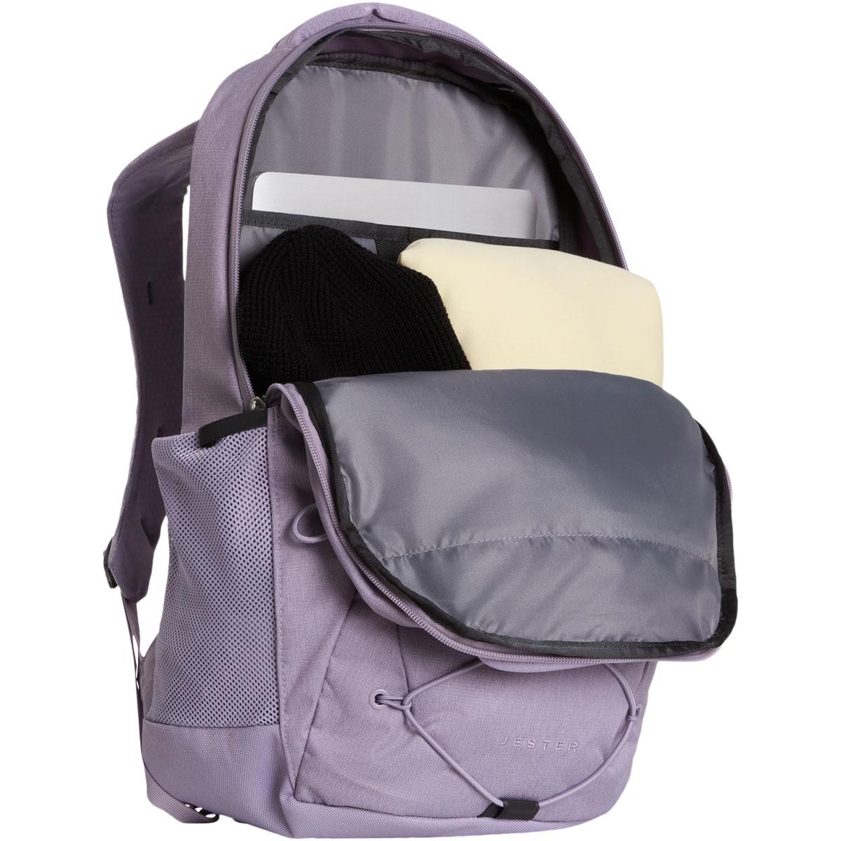 The North Face Jester Rygsæk Dame Minimal Grey Dark Heath