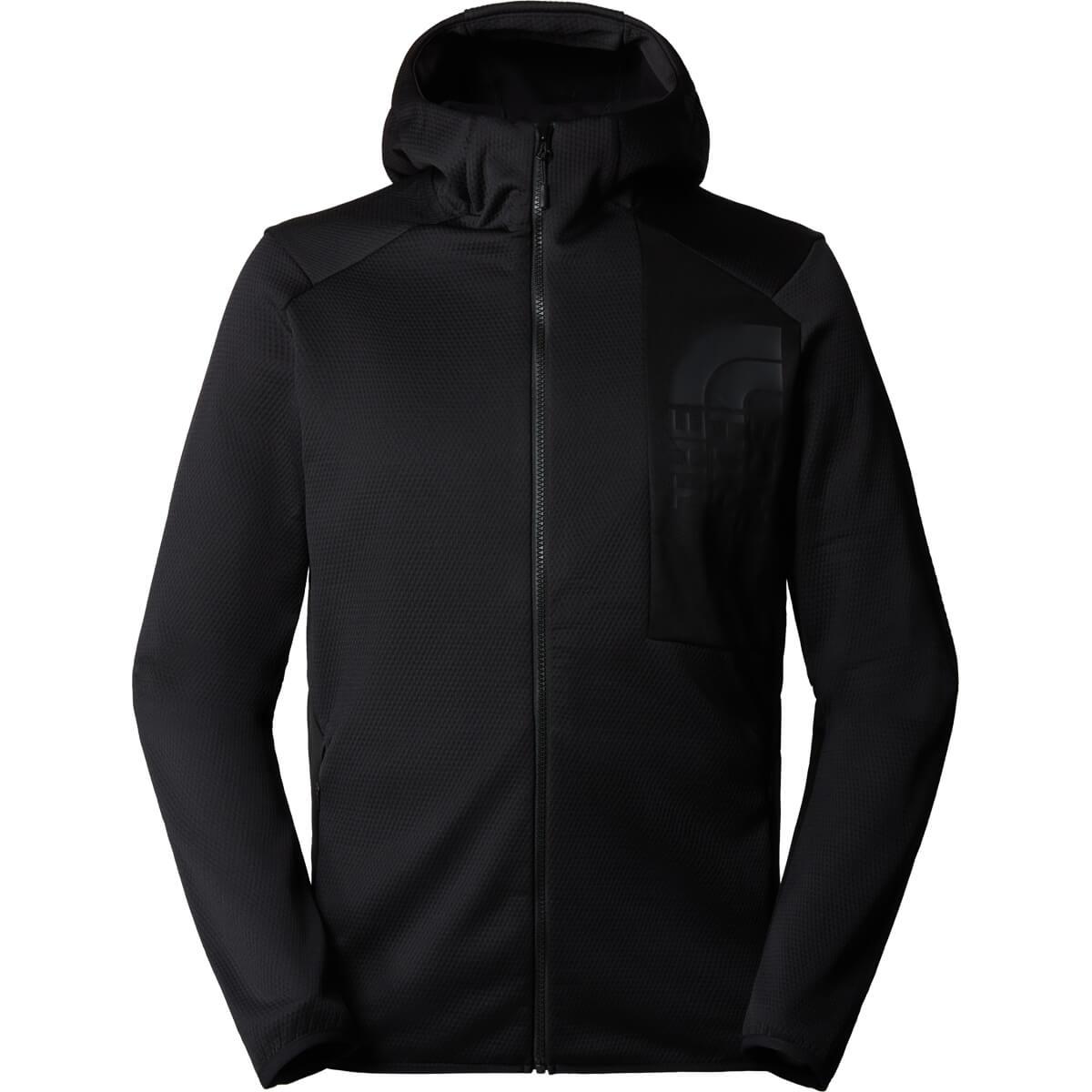 The North Face Merak Hood Fleecejakke Herre TNF Black-TNF Black-NPF