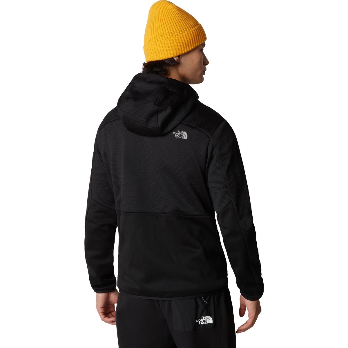 The North Face Merak Hood Fleecejakke Herre TNF Black-TNF Black-NPF