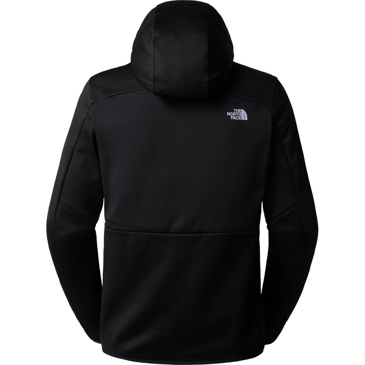 The North Face Merak Hood Fleecejakke Herre TNF Black-TNF White-NPF
