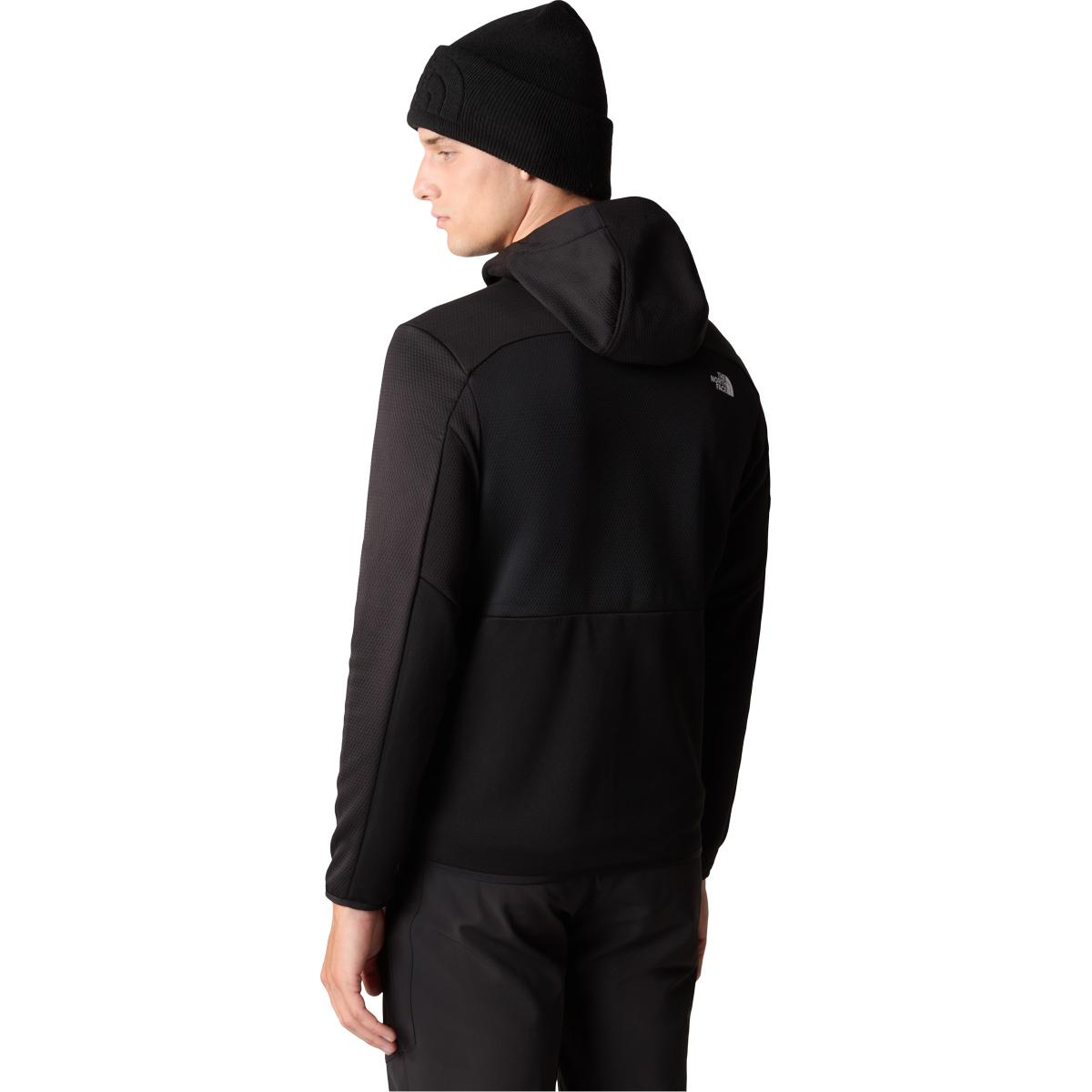 The North Face Merak Hood Fleecejakke Herre TNF Black-TNF White-NPF
