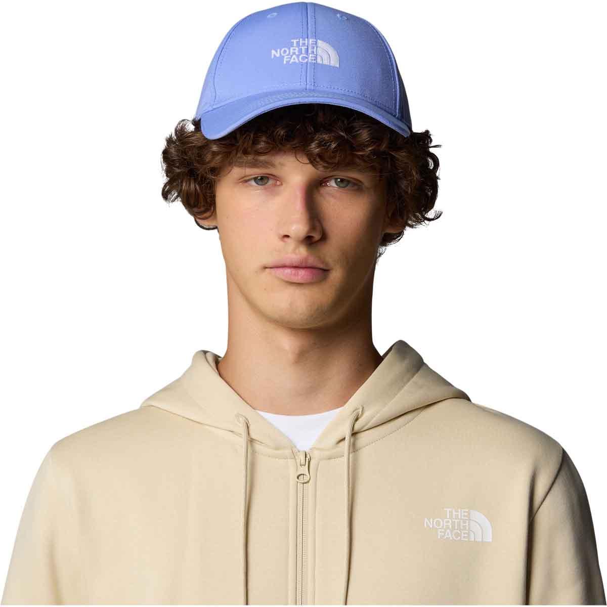 The North Face Recycled 66 Classic Strapback Cap VIRTUAL BLUE/TNF WHITE