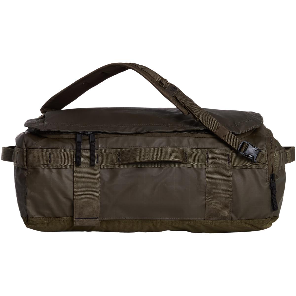 The North Face Base Camp Voyager 32L Duffelbag New Taupe Green-TNF Bla