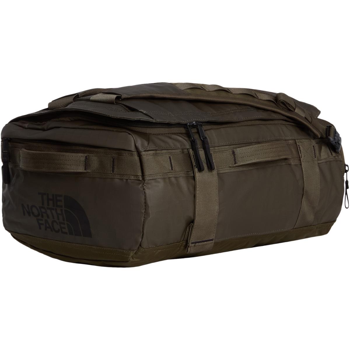 The North Face Base Camp Voyager 32L Duffelbag New Taupe Green-TNF Bla