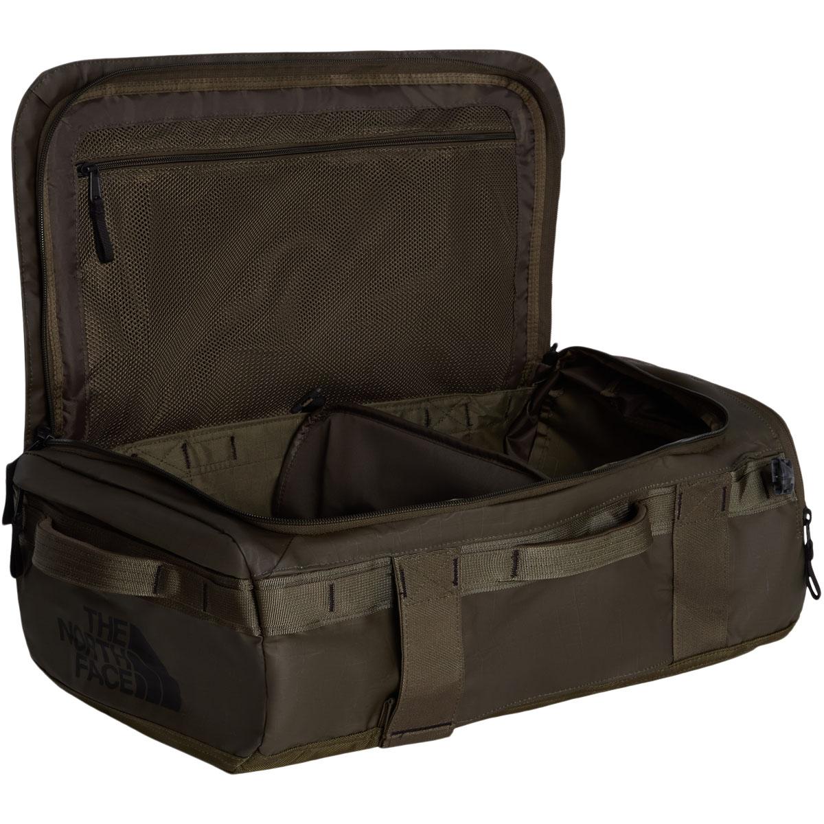 The North Face Base Camp Voyager 32L Duffelbag New Taupe Green-TNF Bla