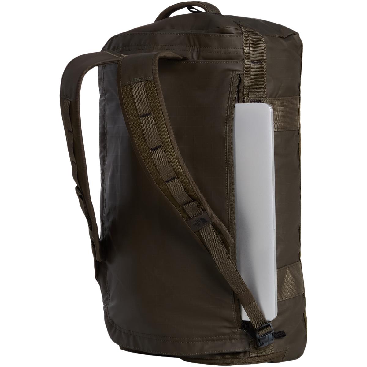 The North Face Base Camp Voyager 32L Duffelbag New Taupe Green-TNF Bla