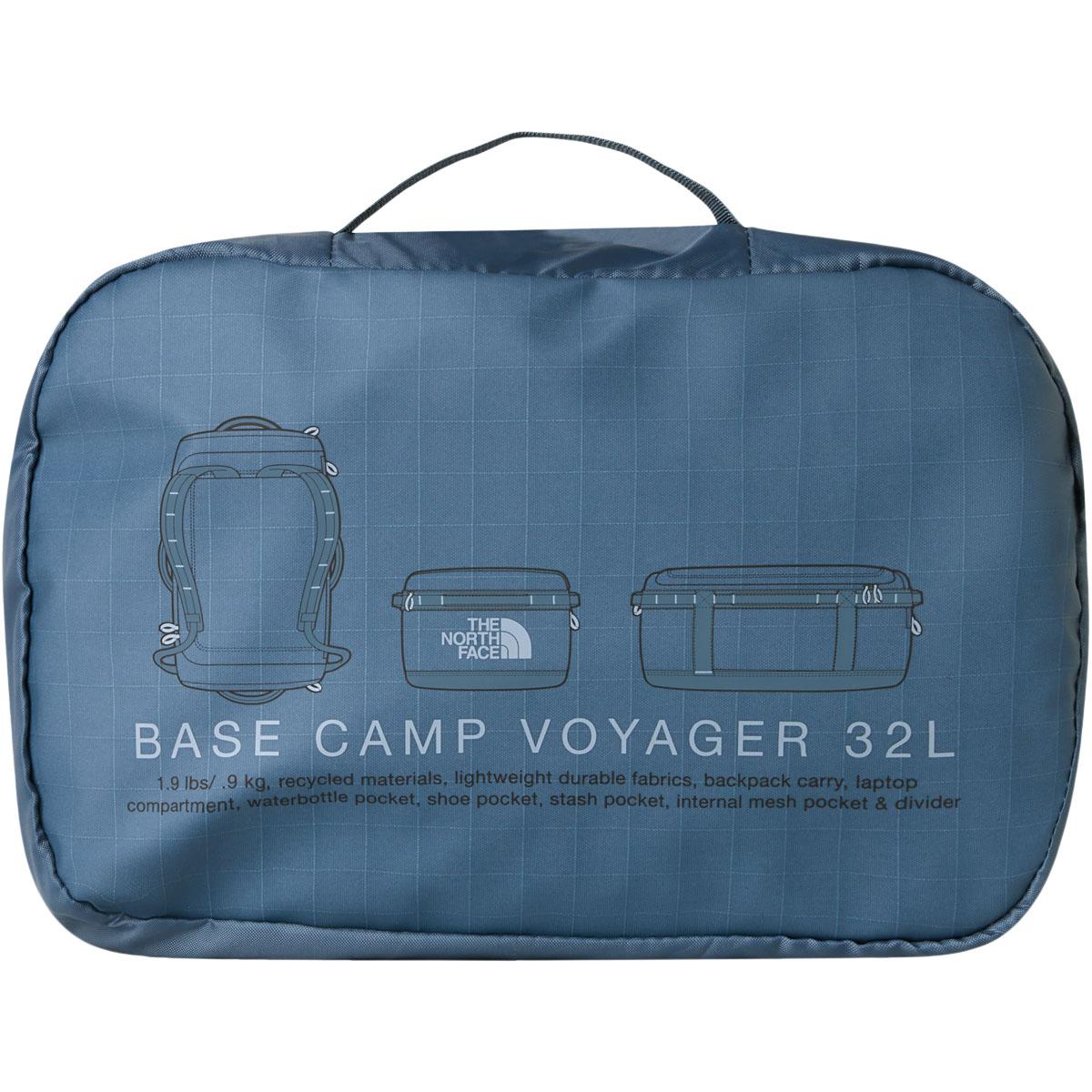 The North Face Base Camp Voyager 32L Duffelbag Blue