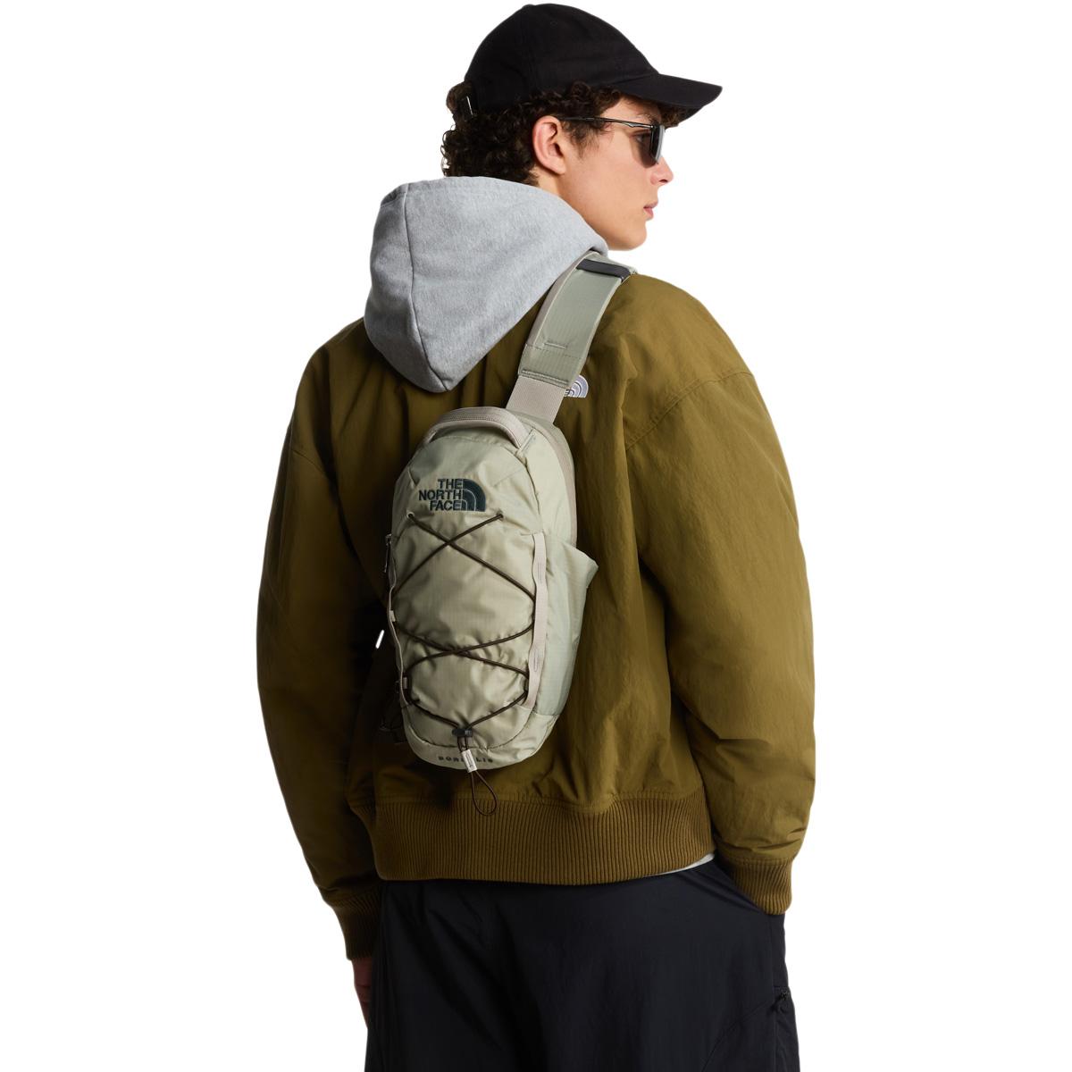 The North Face Borealis Sling Rygsæk Stone Slab/Dark Chestnu