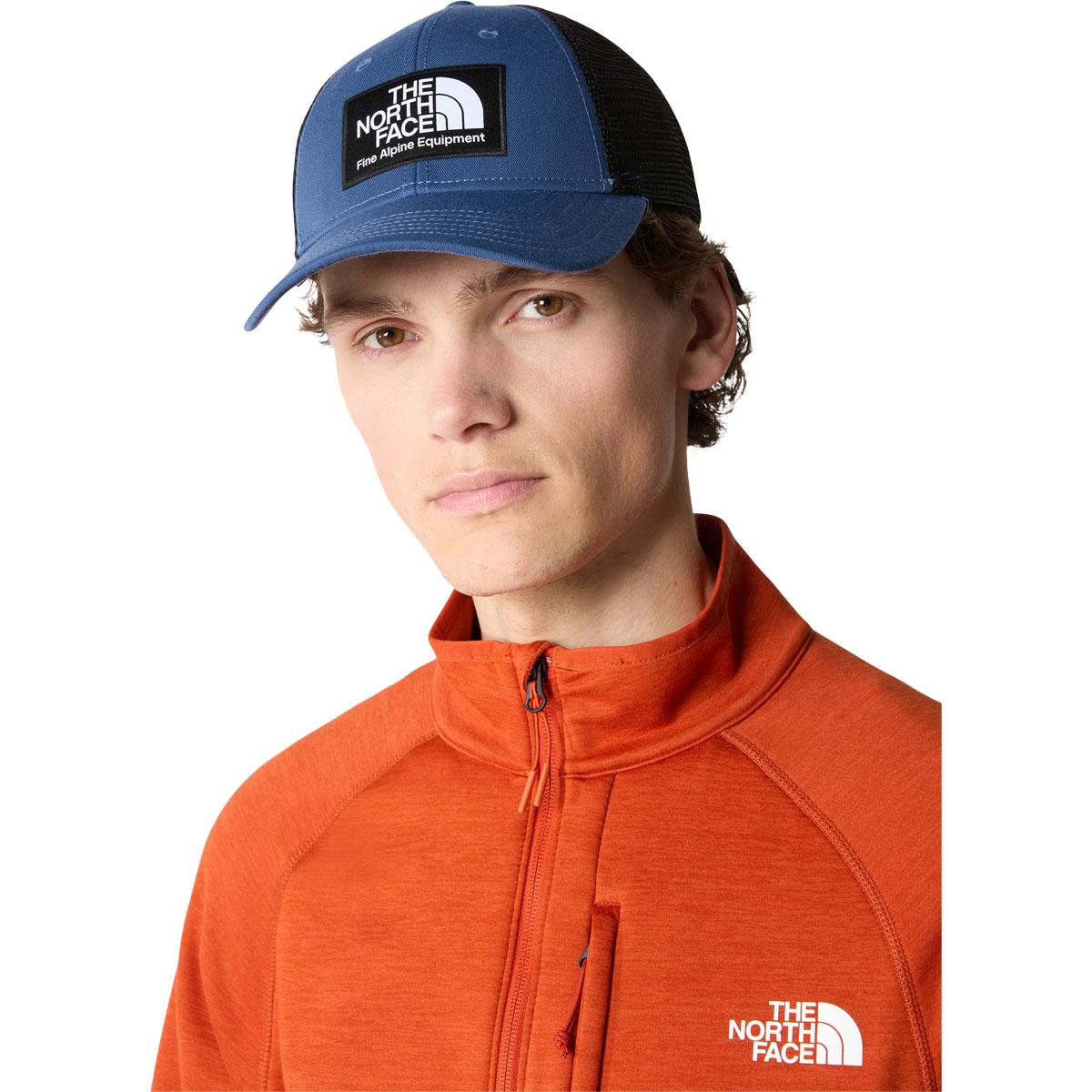 The North Face Mudder Trucker Snapback Cap SHADY BLUE