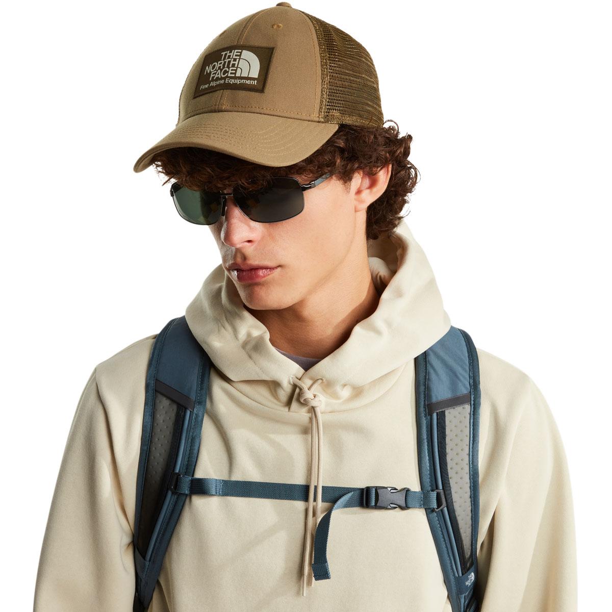 The North Face Mudder Trucker Snapback Cap Olive Green