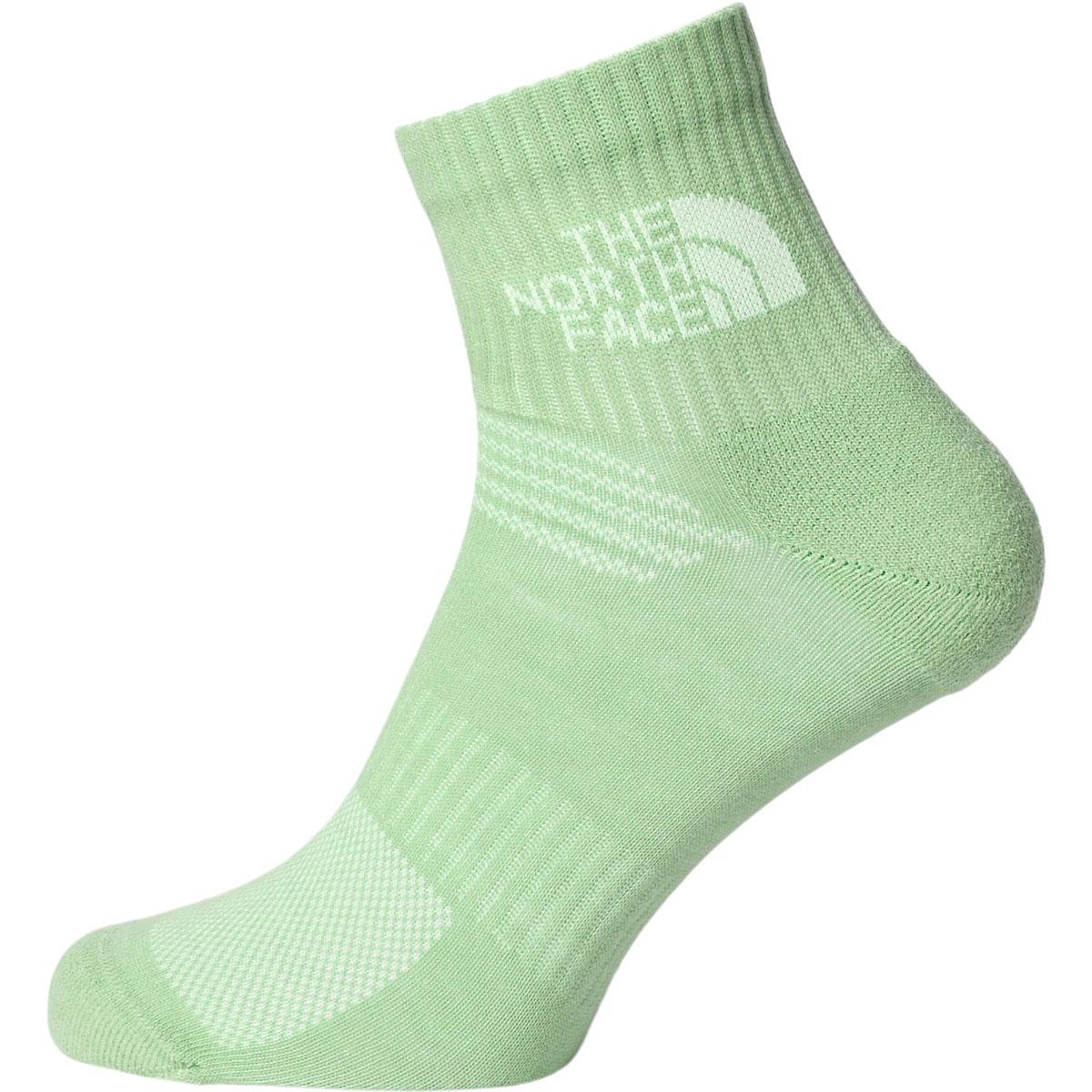 The North Face Multi Sport Quarter 3-Pack Strømper TNF White/Misty Sage/St
