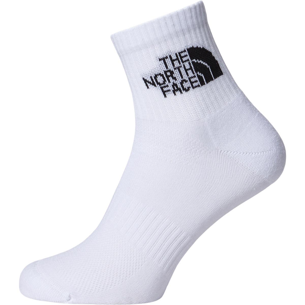The North Face Multi Sport Quarter 3-Pack Strømper TNF WHITE