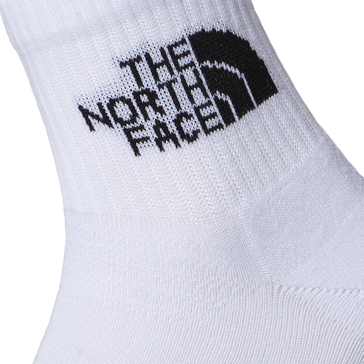 The North Face Multi Sport Quarter 3-Pack Strømper TNF WHITE