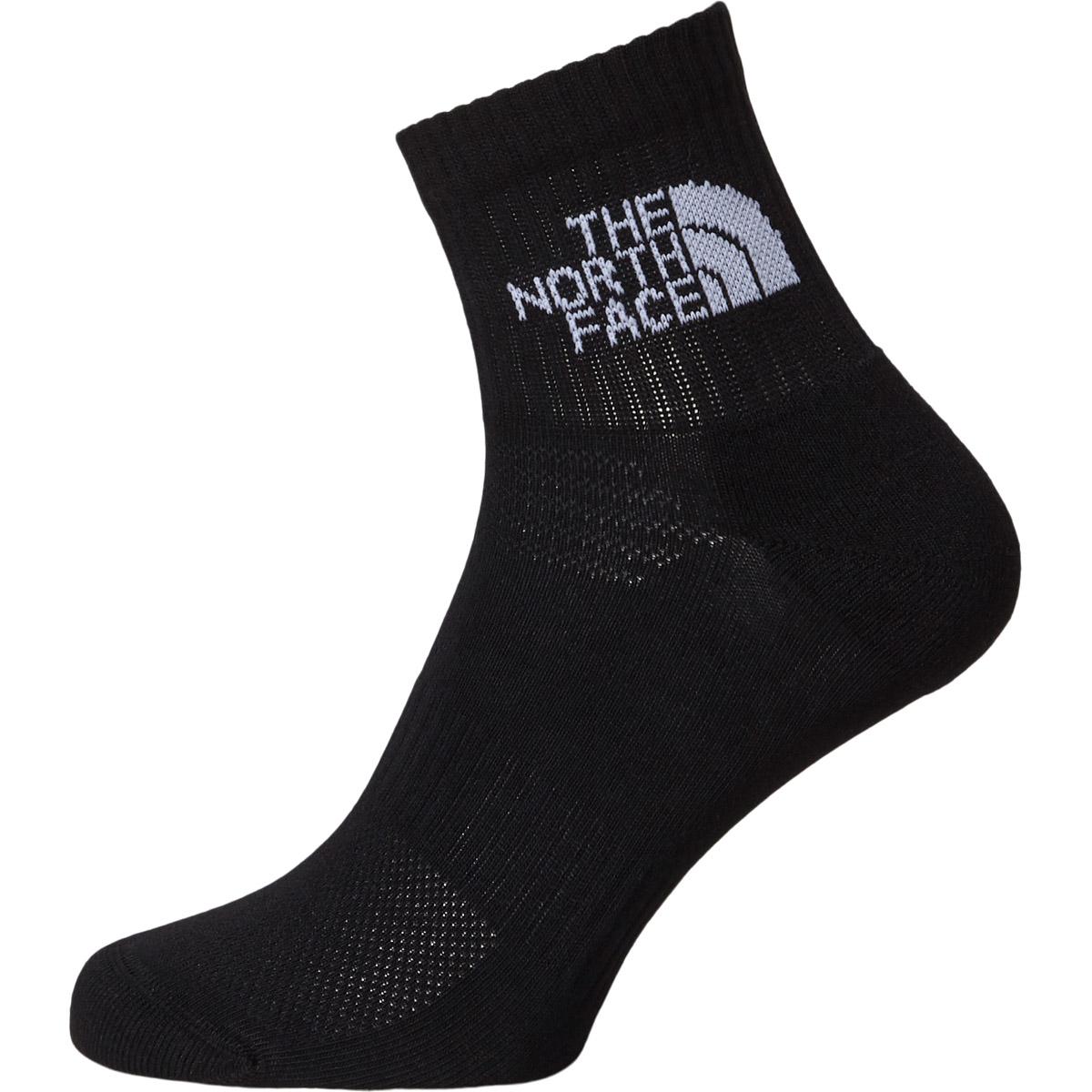 The North Face Multi Sport Quarter 3-Pack Strømper TNF BLACK