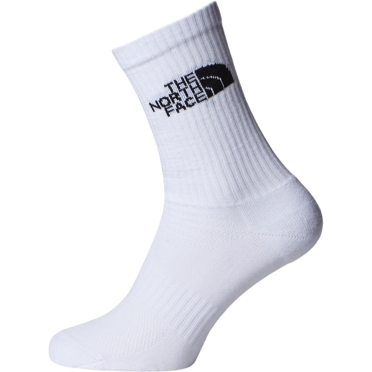 The North Face Multi Sport Cush Crew 3-Pack Strømper TNF WHITE