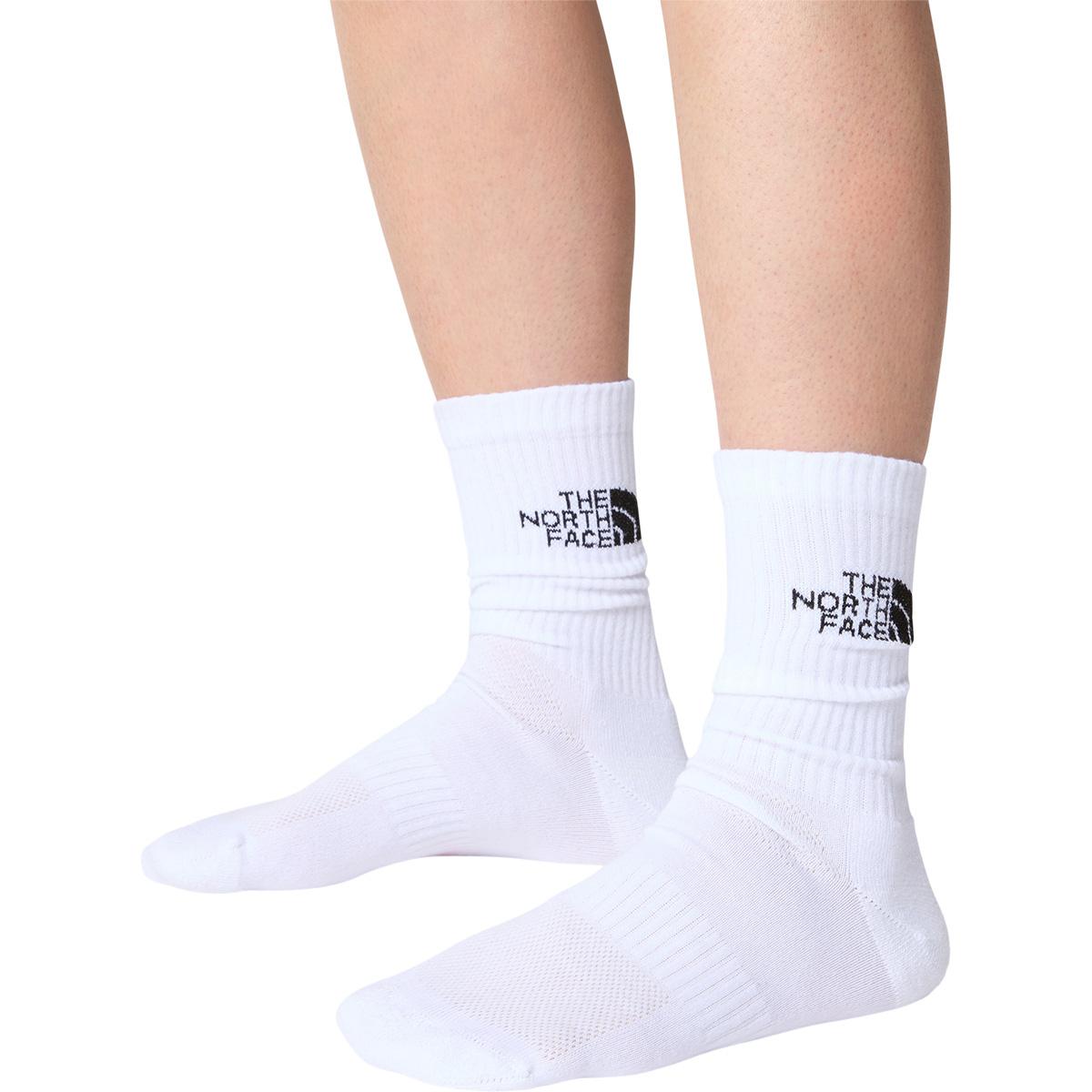 The North Face Multi Sport Cush Crew 3-Pack Strømper TNF WHITE