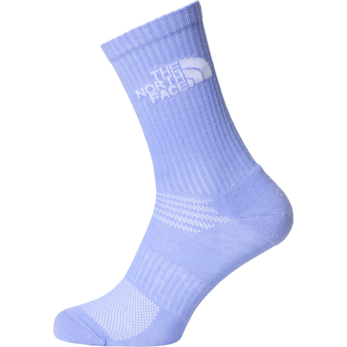 The North Face Multi Sport Cush Crew 3-Pack Strømper Orange/Light Blue/Lilac