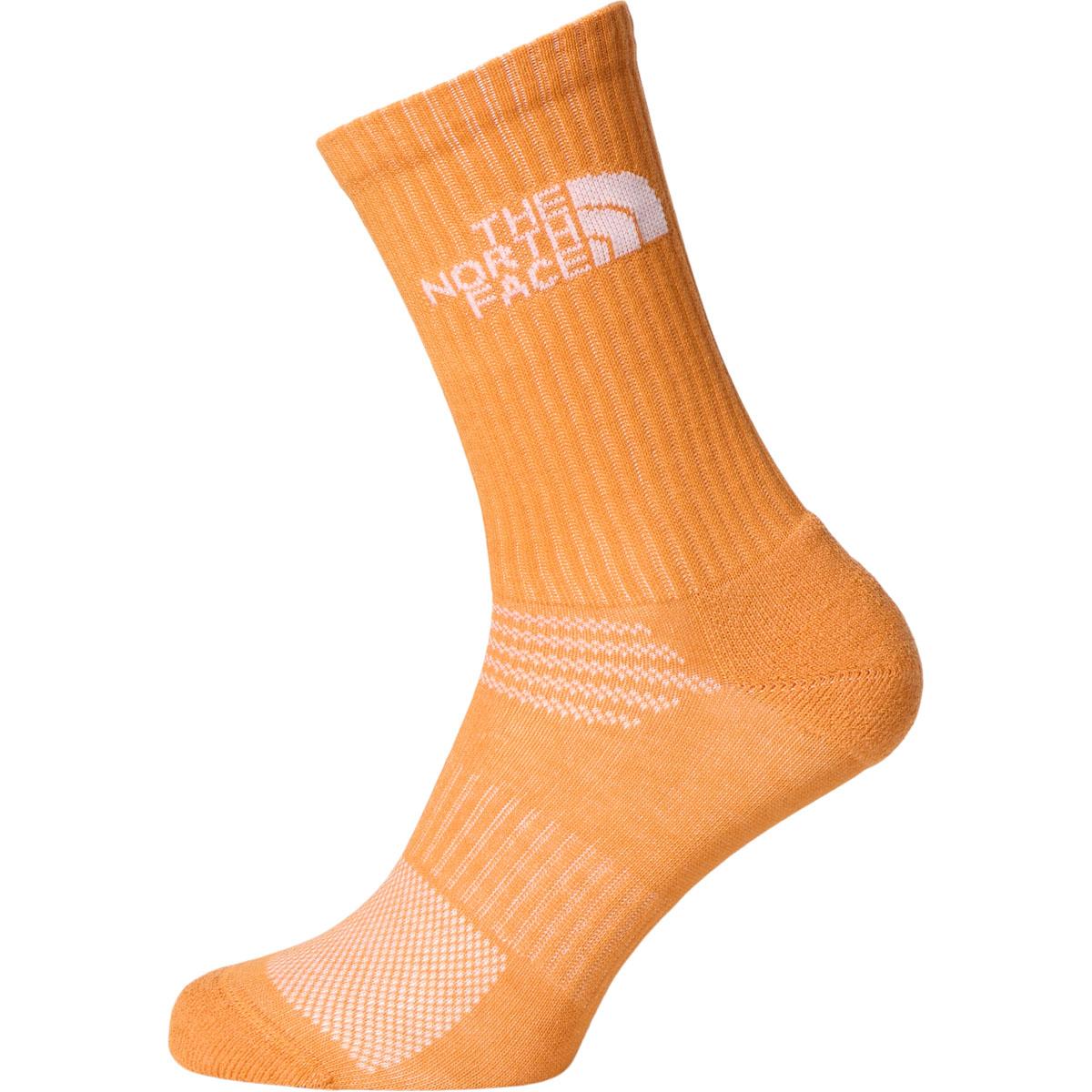 The North Face Multi Sport Cush Crew 3-Pack Strømper Orange/Light Blue/Lilac