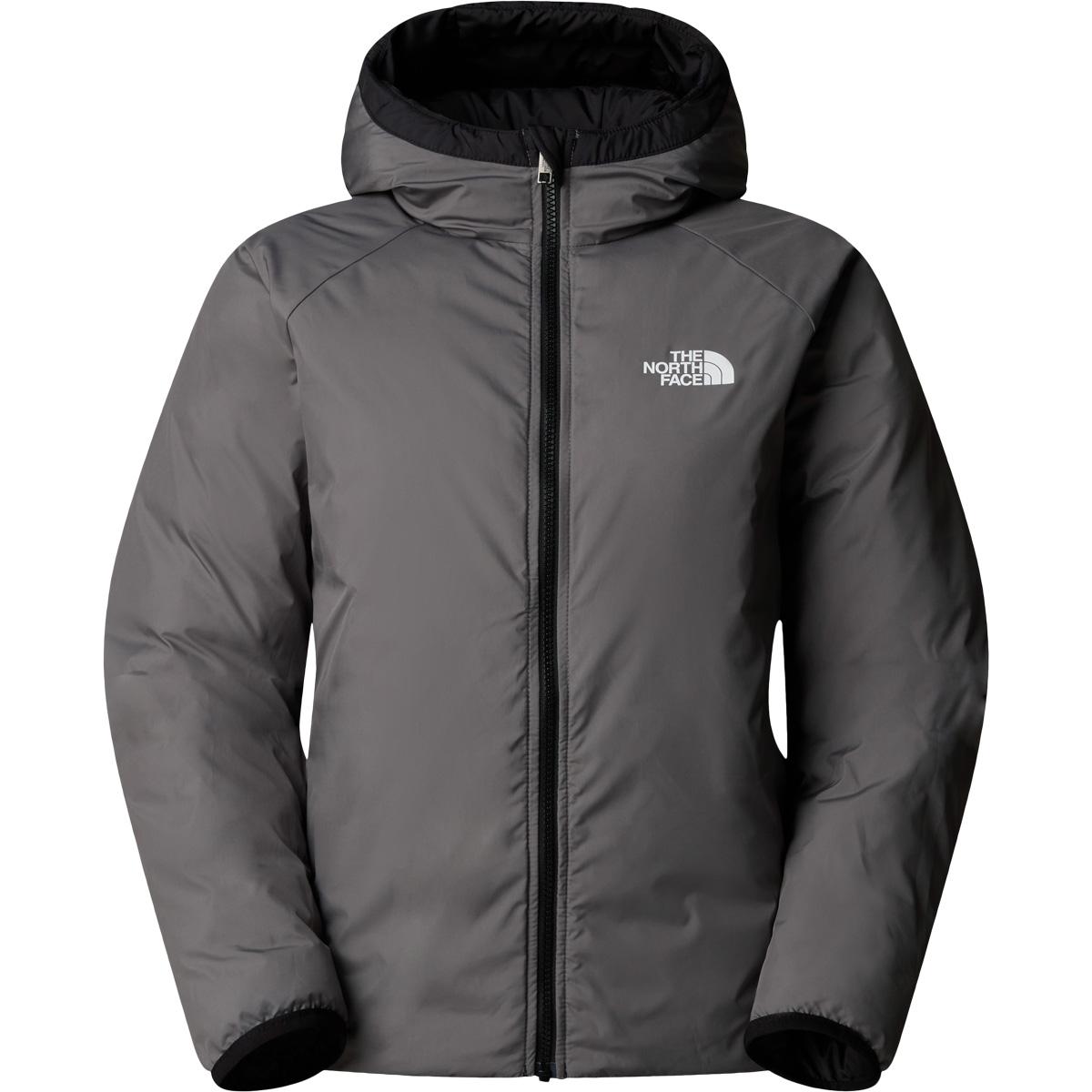 The North Face B Reversible Perrito Dunjakke Barn TNF BLACK/SMOKED PEARL