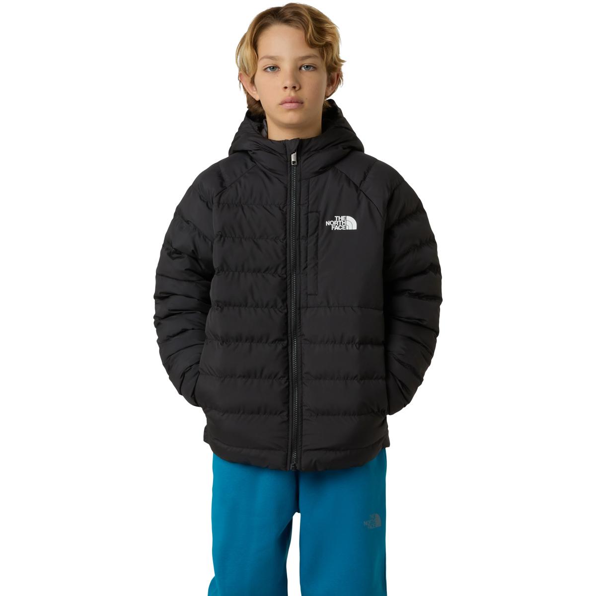 The North Face B Reversible Perrito Dunjakke Barn TNF BLACK/SMOKED PEARL
