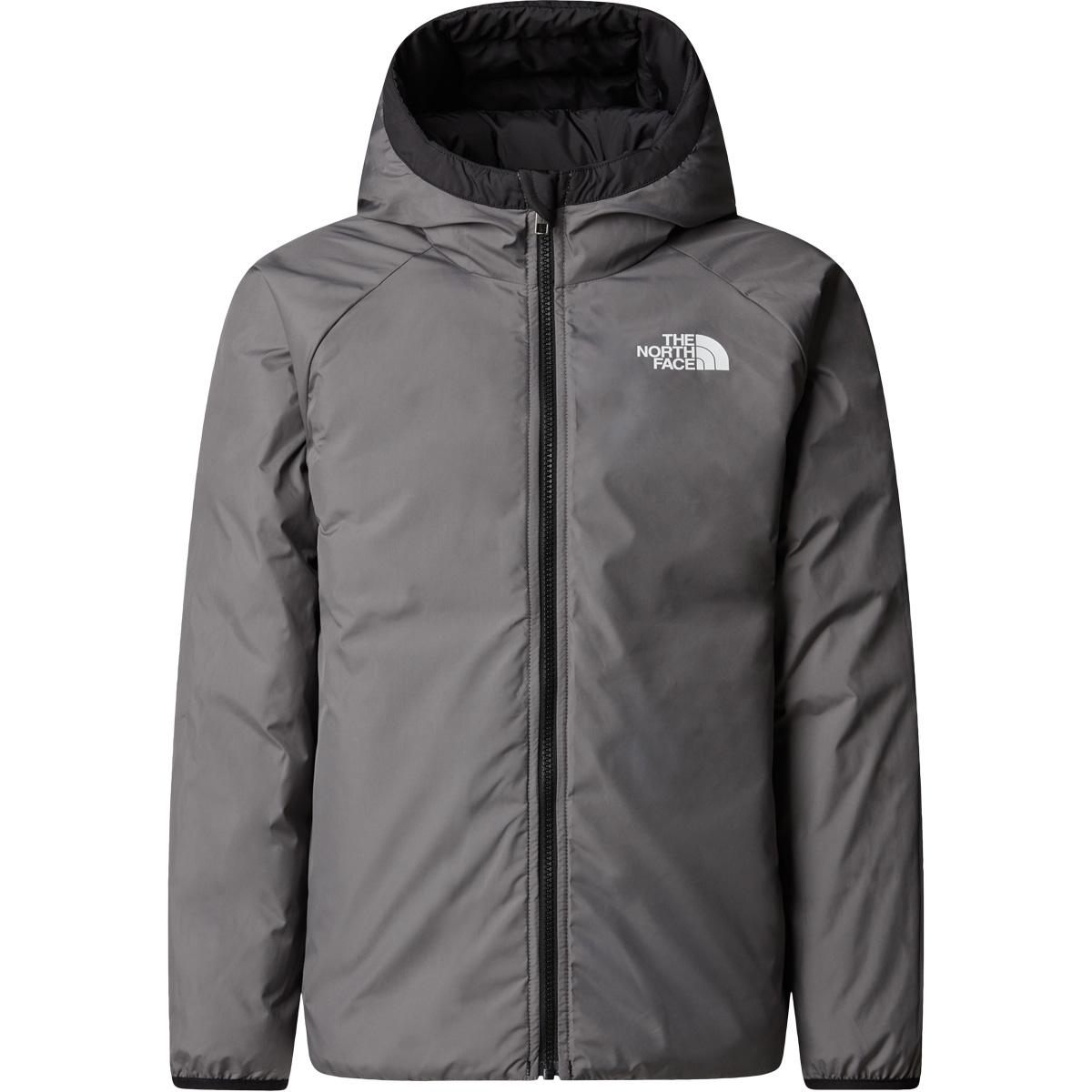 The North Face G Reversible Perrito Dunjakke Barn Black/Grey