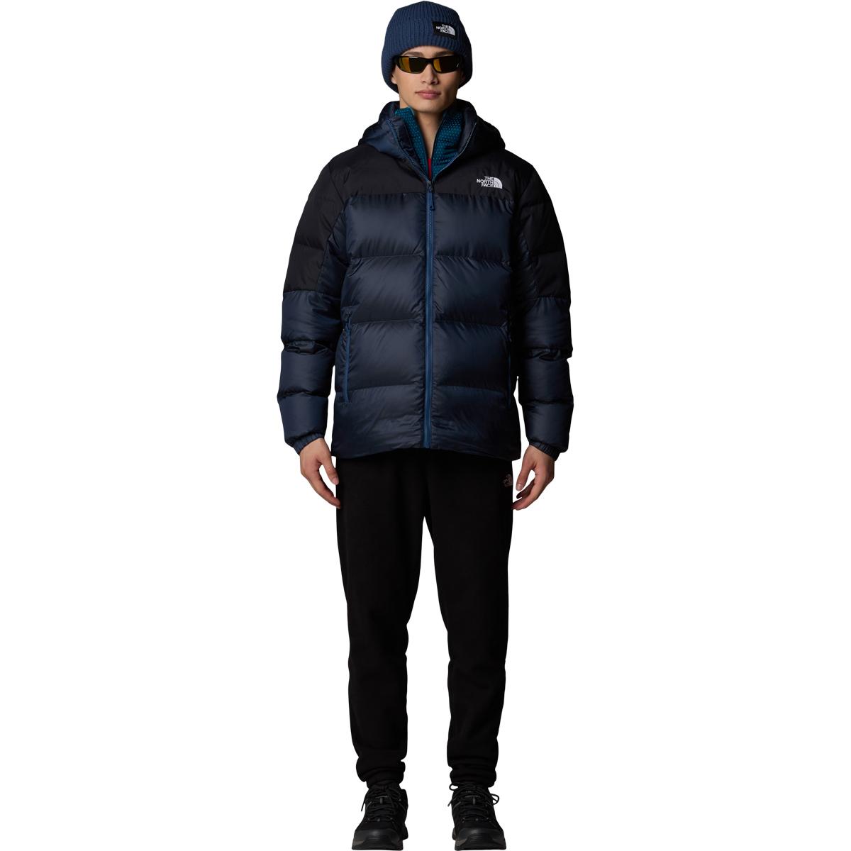 The North Face Diablo Hood Dunjakke Herre SHADY BLUE BLACK HEATHE