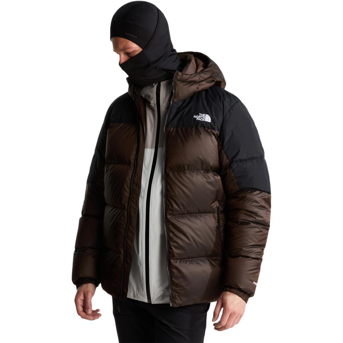 The North Face Diablo Hood Dunjakke Herre Dark Chestnut Black Hea
