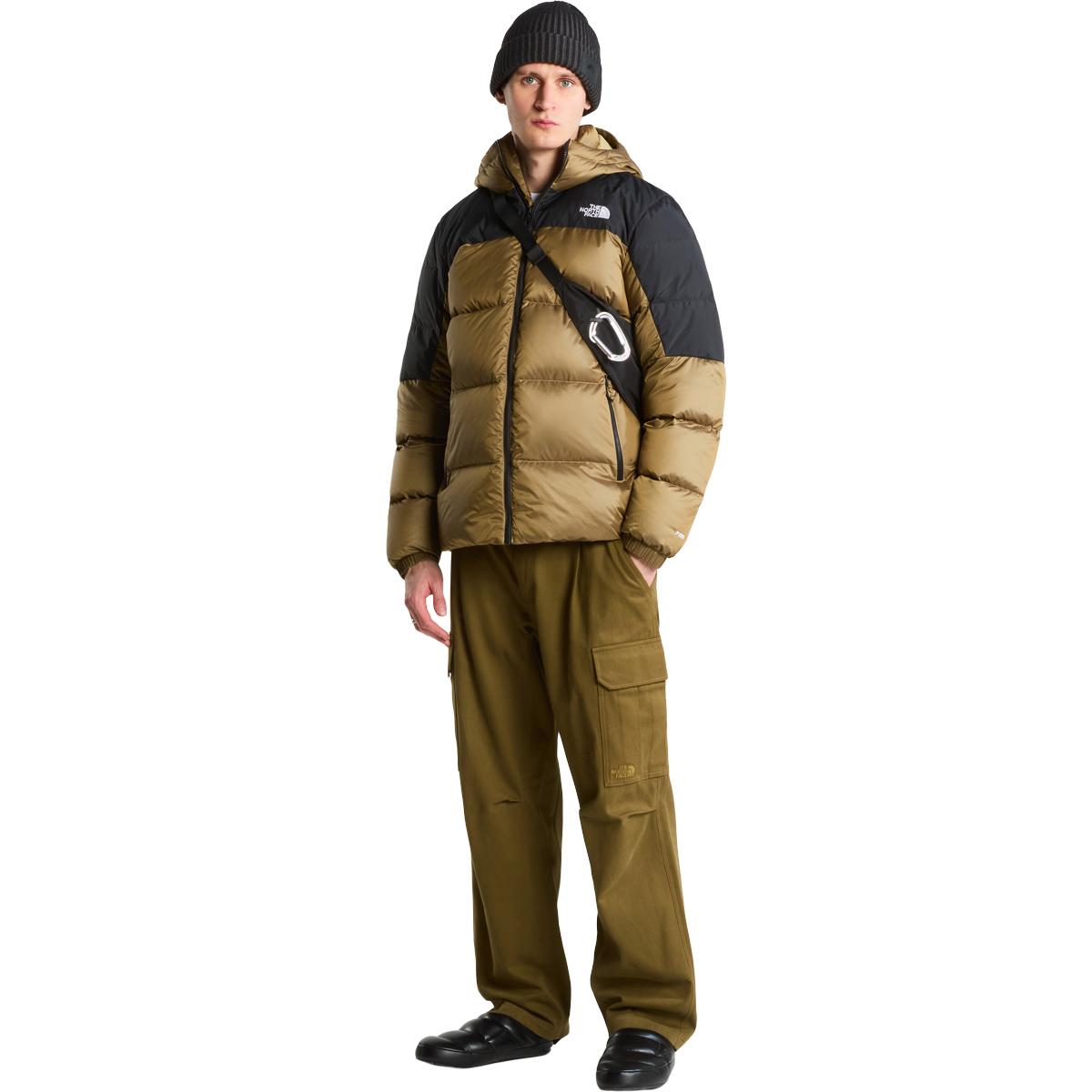 The North Face Diablo Hood Dunjakke Herre Khaki Stone Black Heath