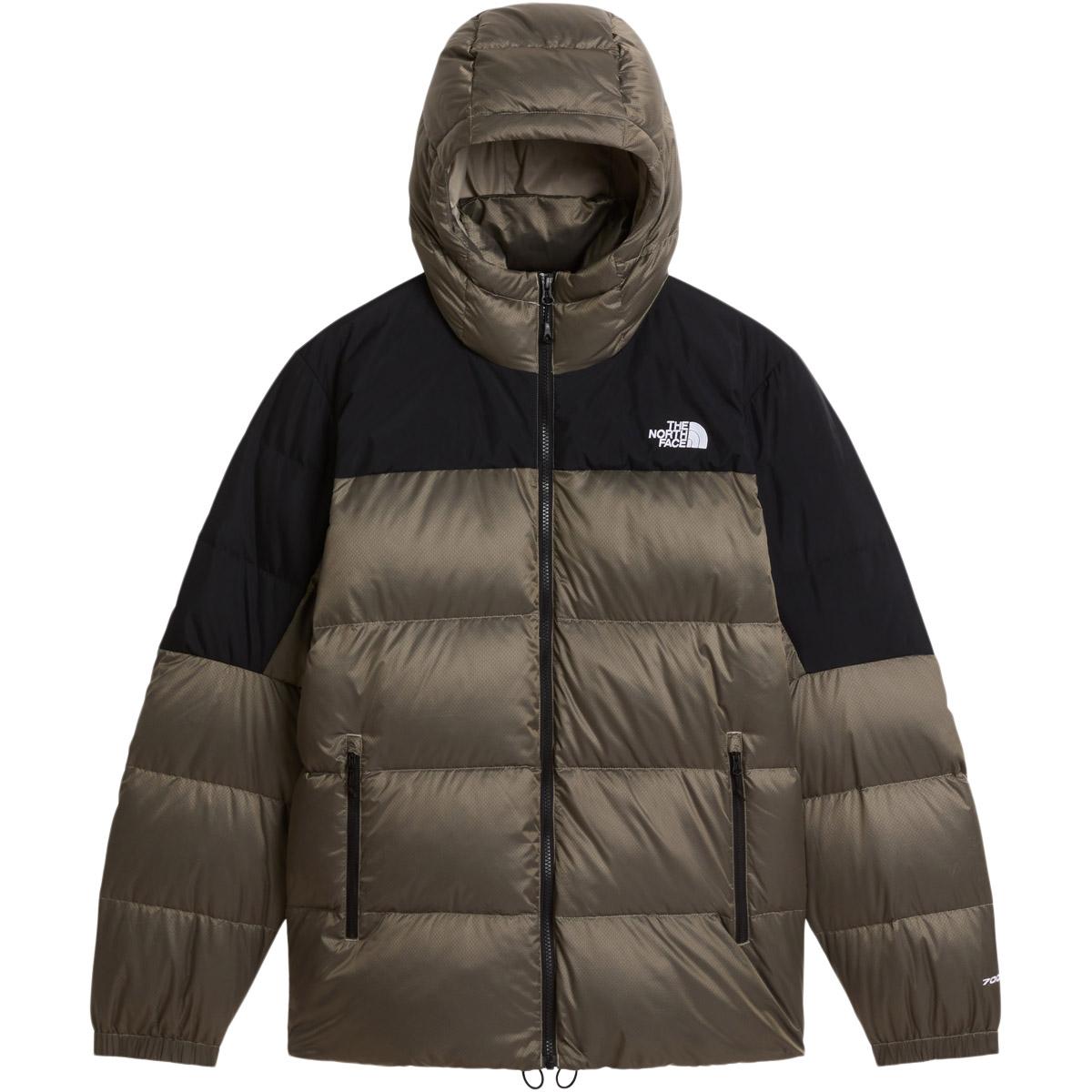 The North Face Diablo Hood Dunjakke Herre Stone Slab Black Heathe