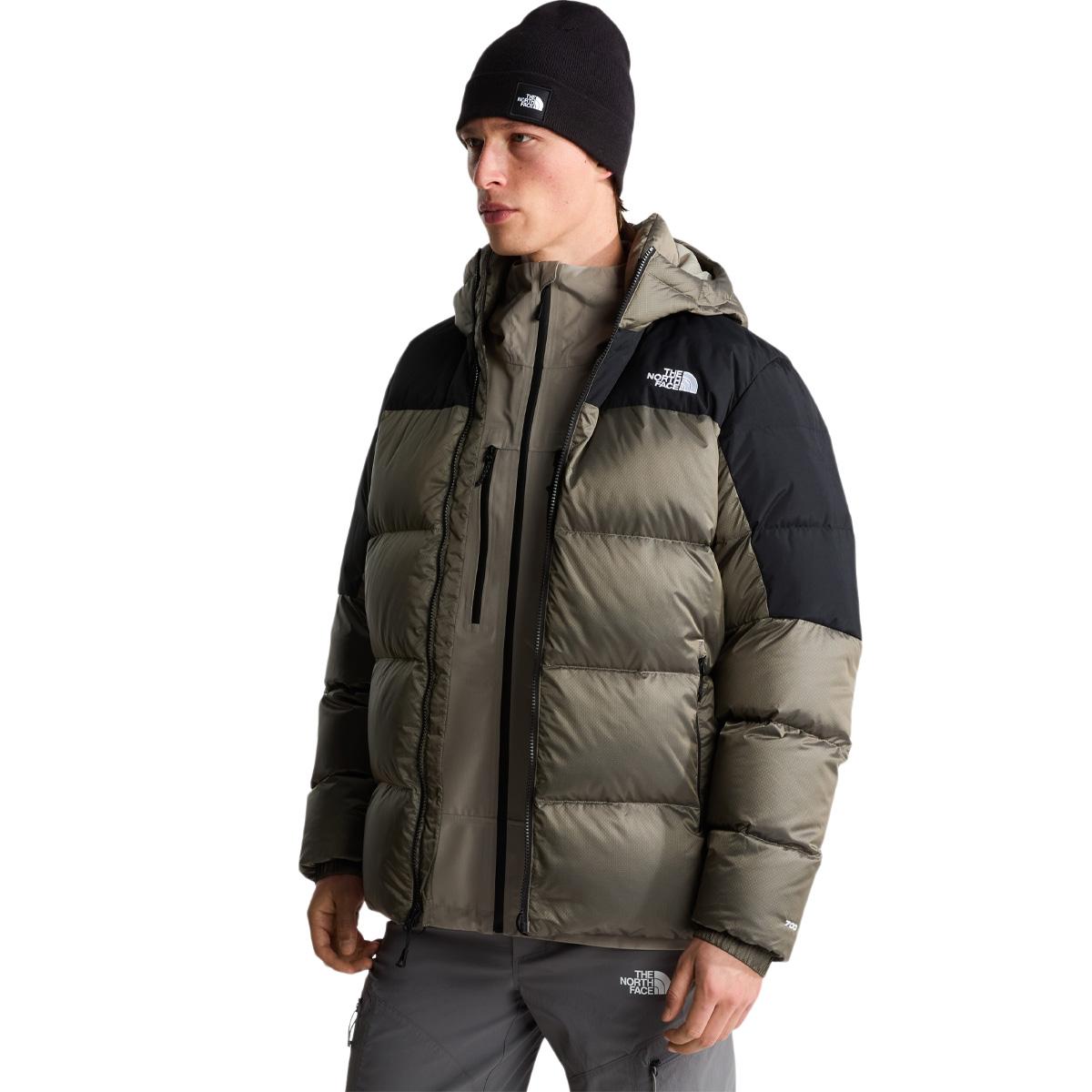 The North Face Diablo Hood Dunjakke Herre Stone Slab Black Heathe