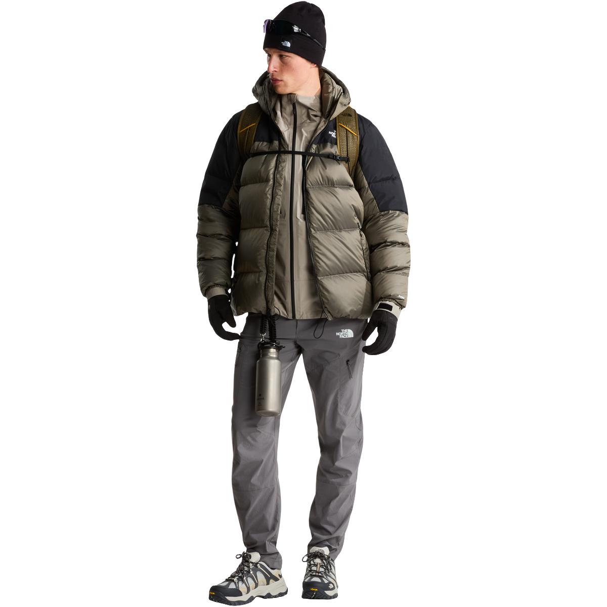 The North Face Diablo Hood Dunjakke Herre Stone Slab Black Heathe