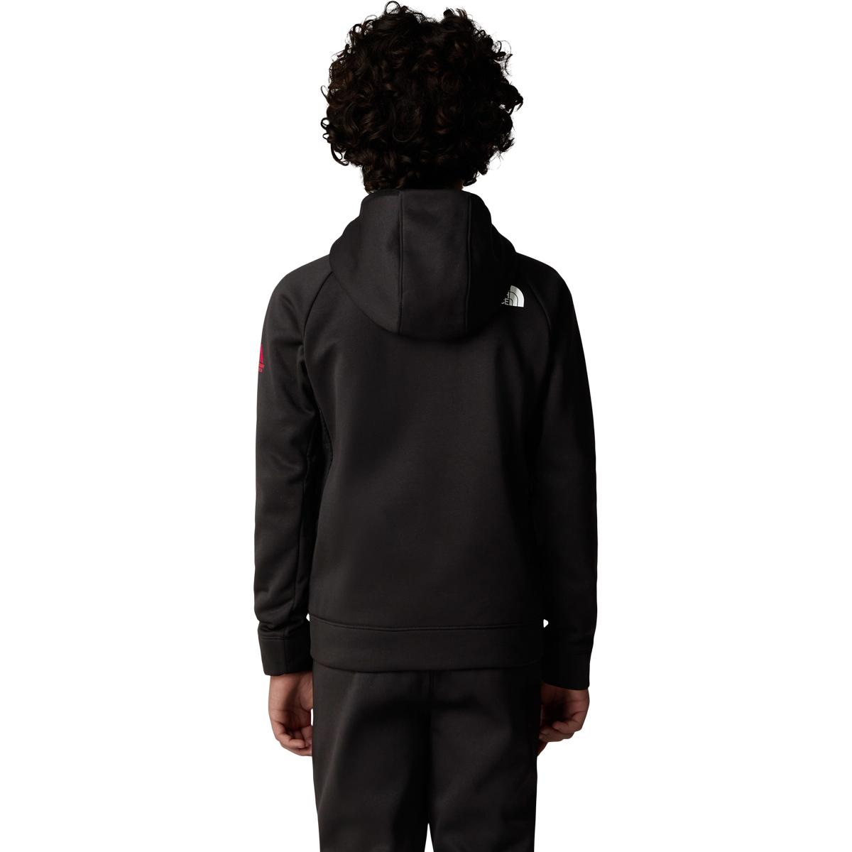 The North Face Mountain Athletics Full Zip Hettegenser Barn TNF BLACK/TNF WHITE