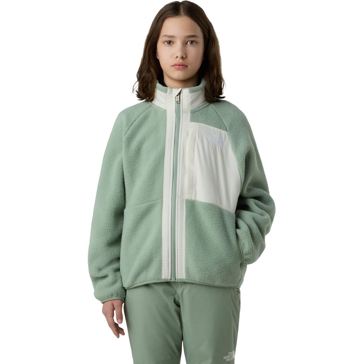 The North Face G Yumiori Full Zip Fleecetrøye Barn Green/White