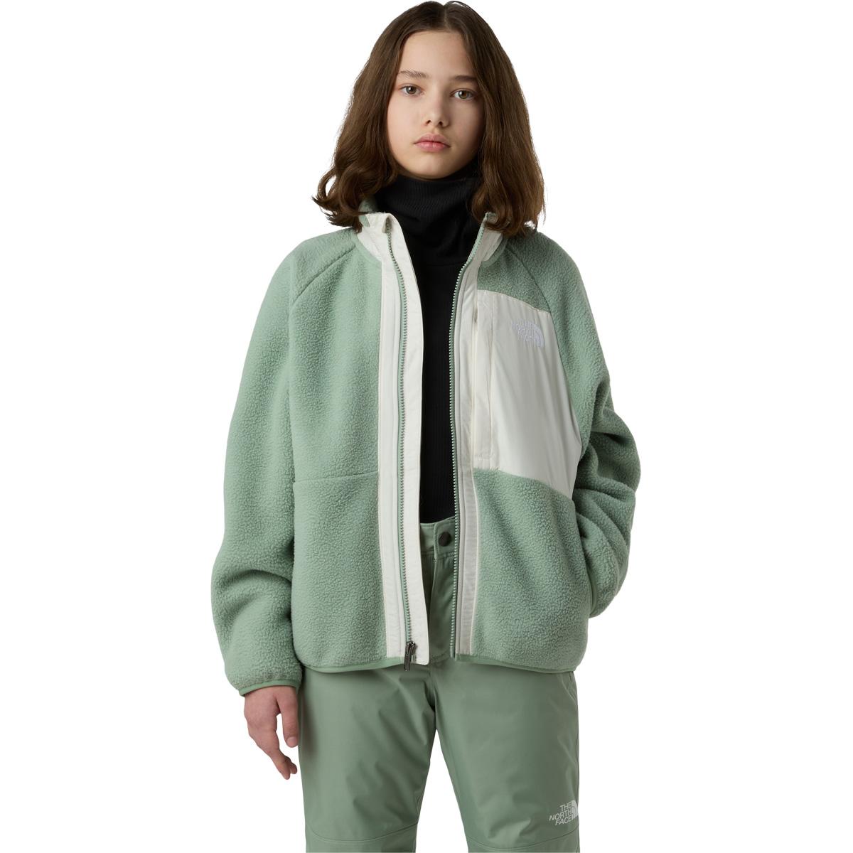 The North Face G Yumiori Full Zip Fleecetrøye Barn Green/White