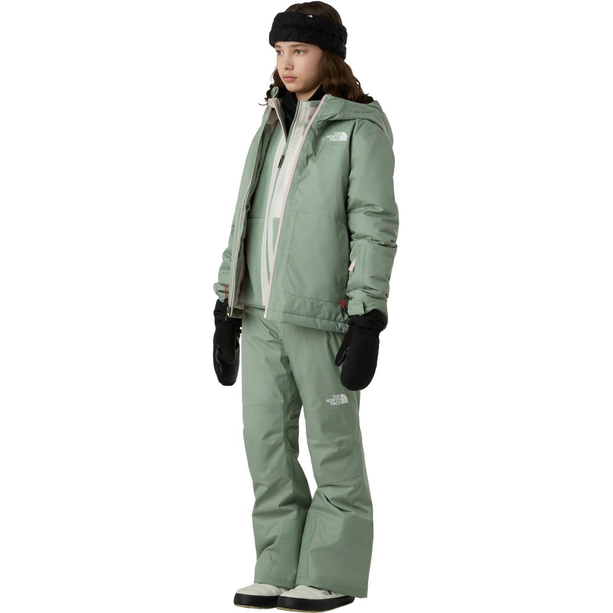 The North Face G Yumiori Full Zip Fleecetrøye Barn Green/White