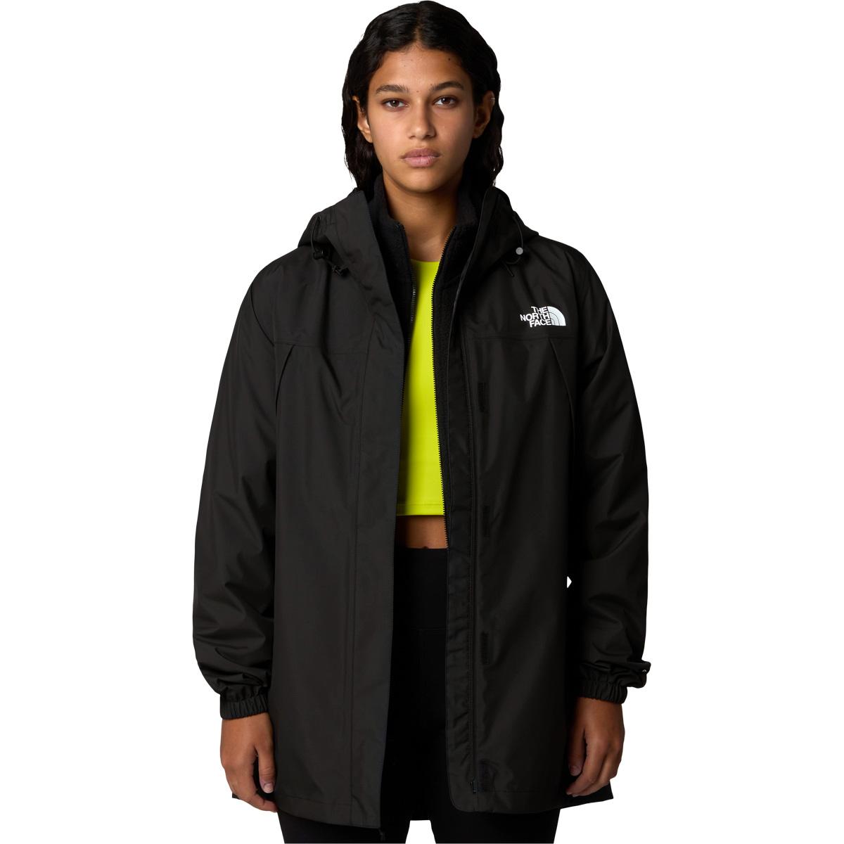 The North Face Antora Parka Regnjakke Dame TNF BLACK