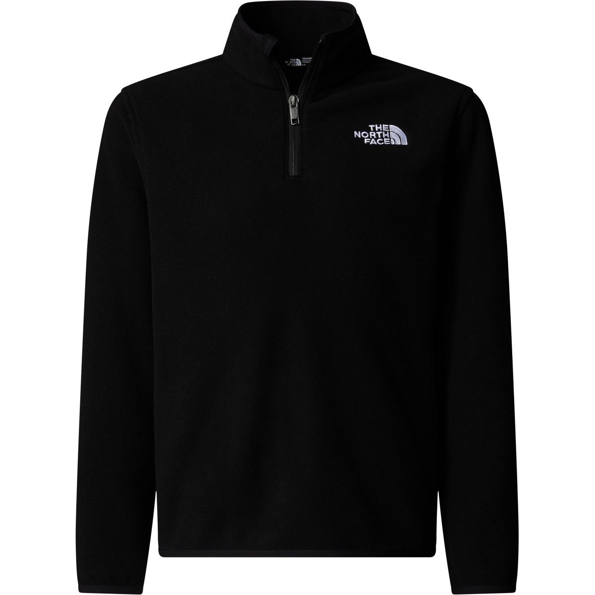 The North Face Glacier Half Zip Fleecetrøye Barn Black