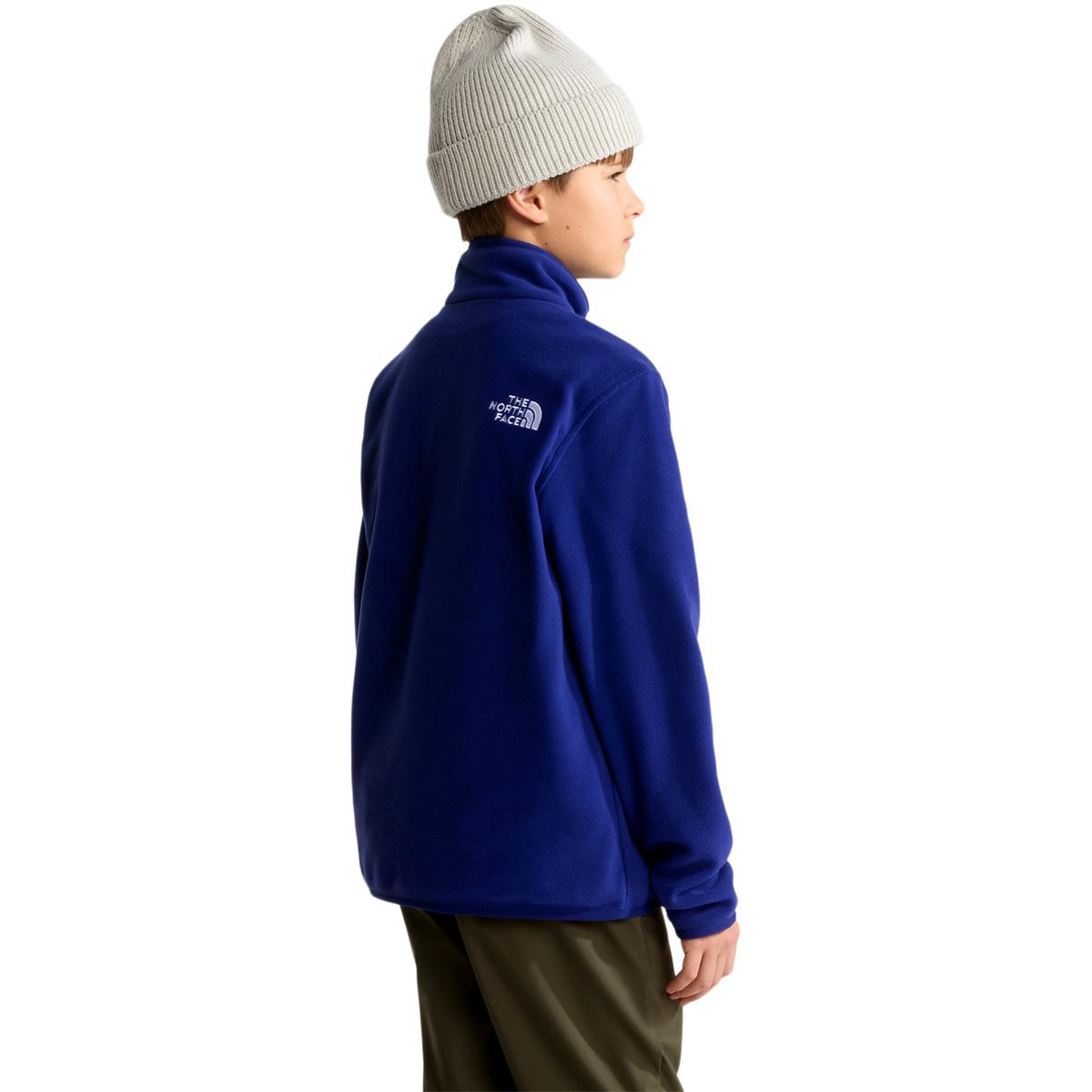The North Face Glacier Half Zip Fleecetrøye Barn Bold Blue