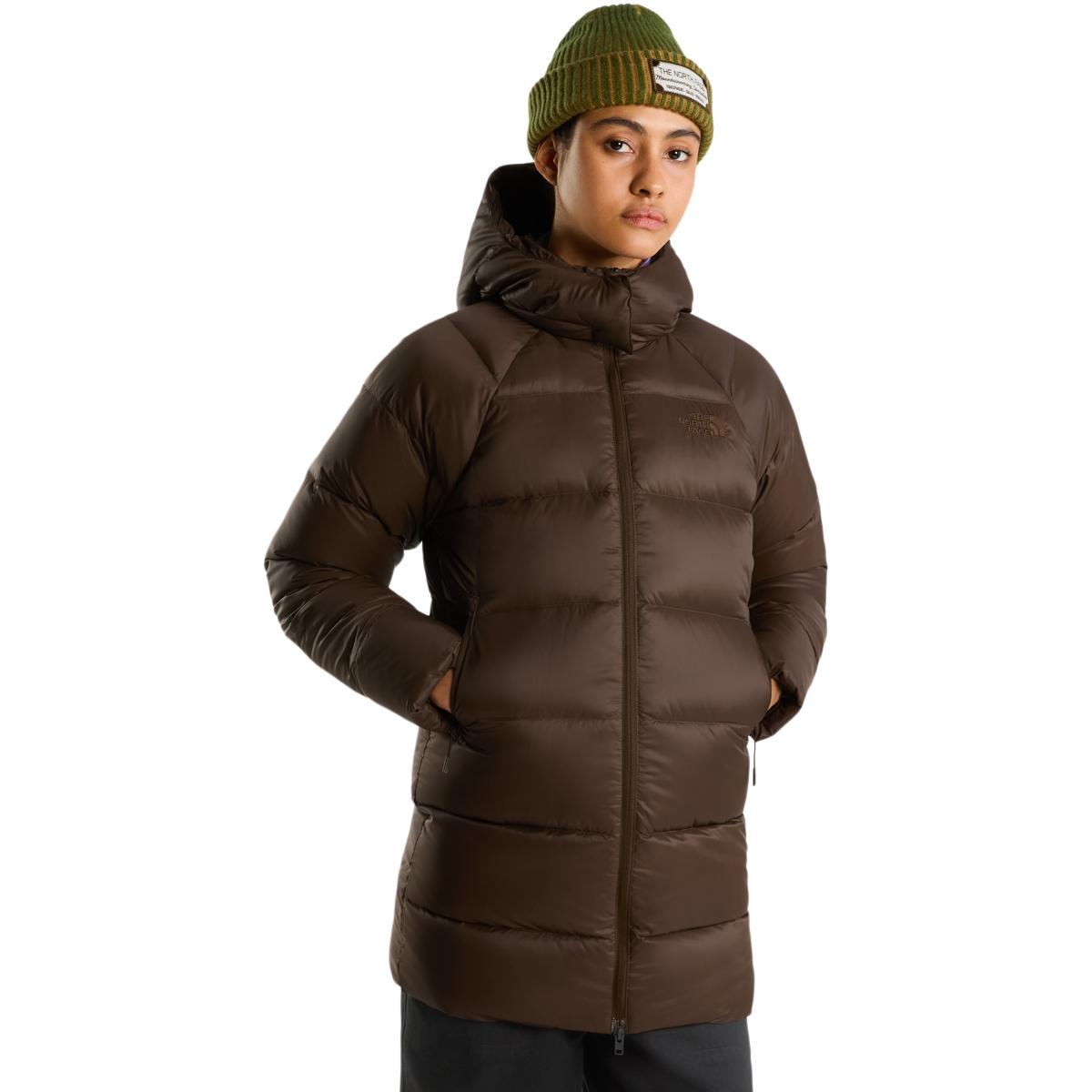 The North Face Hydrenalite City Hooded Parka Dunjakke Dame Dark Chestnut