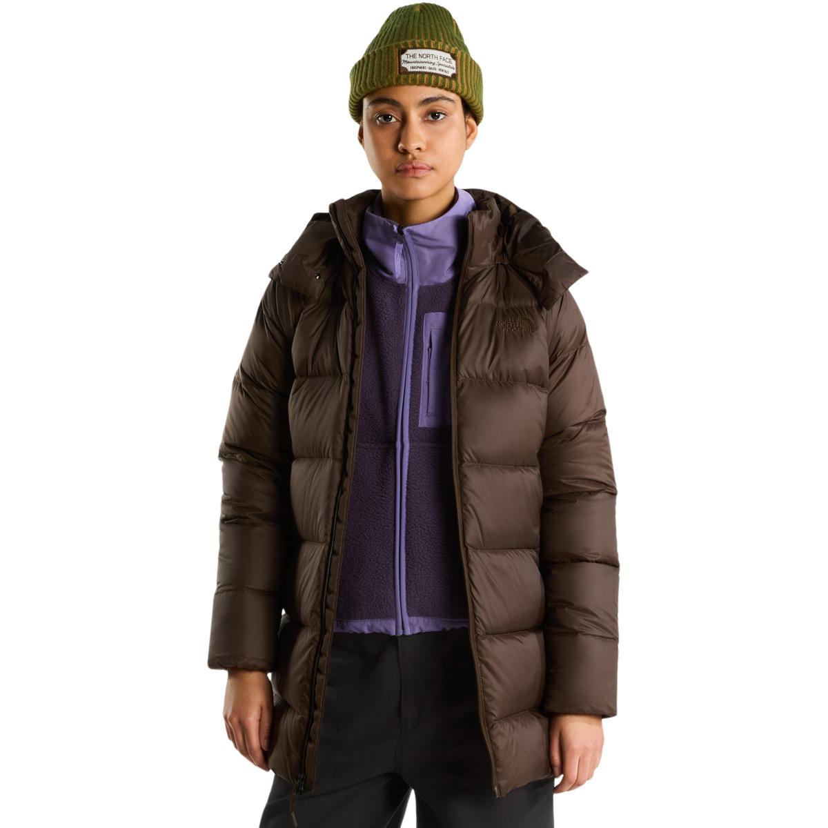 The North Face Hydrenalite City Hooded Parka Dunjakke Dame Dark Chestnut