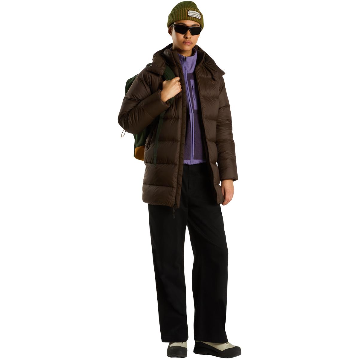 The North Face Hydrenalite City Hooded Parka Dunjakke Dame Dark Chestnut