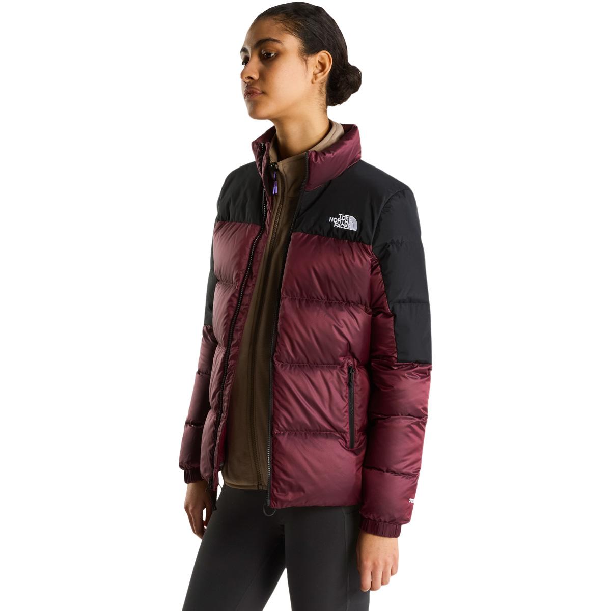 The North Face Diablo 2.0 Dunjakke Dame Burgundy Crush Black He