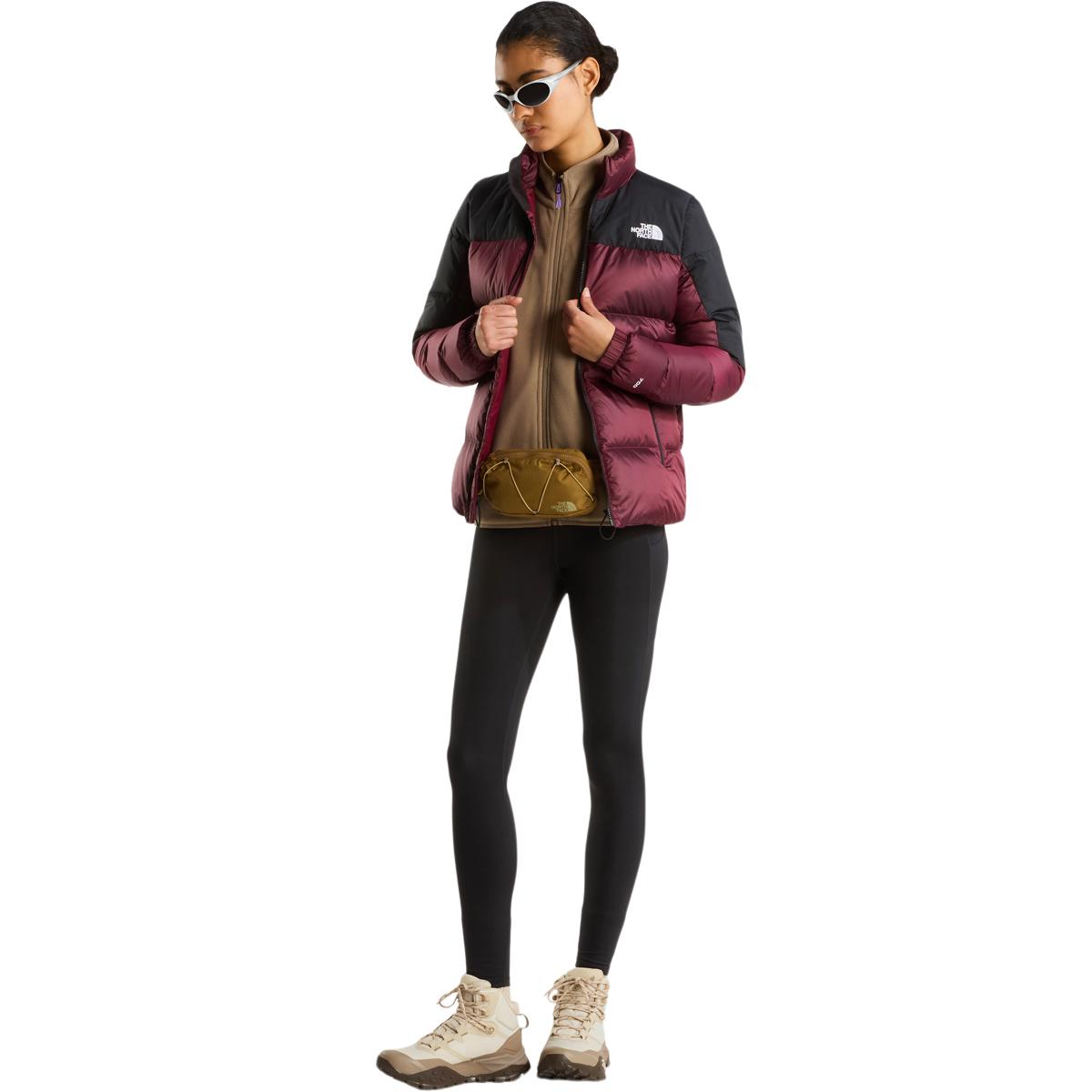 The North Face Diablo 2.0 Dunjakke Dame Burgundy Crush Black He